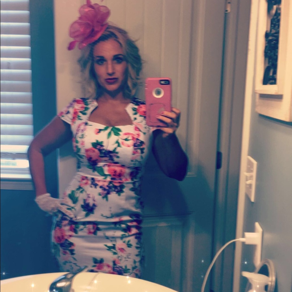 Gorgeous Floral Bodicon Dress